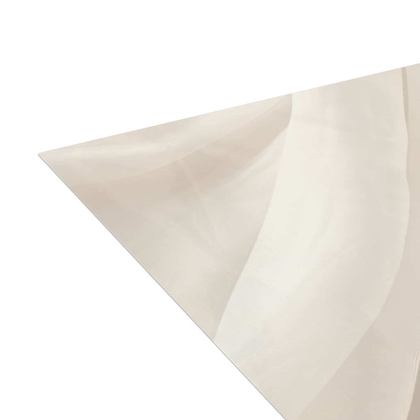 Close-up of the Love in Flow card’s abstract heart design, highlighting intricate flowing lines and muted tones.