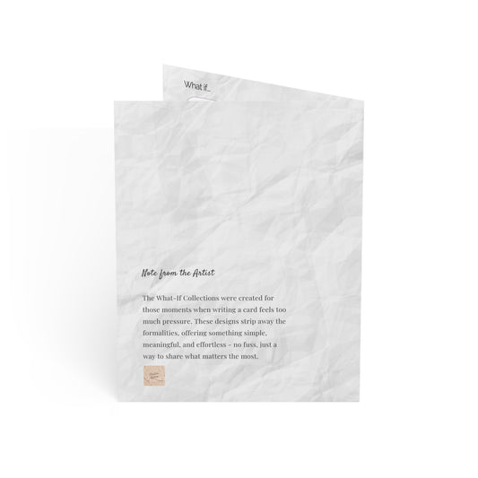 Birthday Card - Joyeux Anniversaire | What-If Series