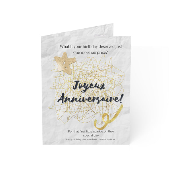 Birthday Card - Joyeux Anniversaire | What-If Series