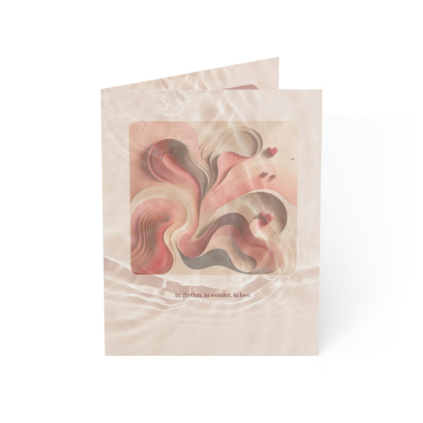 The Dance of Love | Abstract Love Card for Anniversary or Just Because