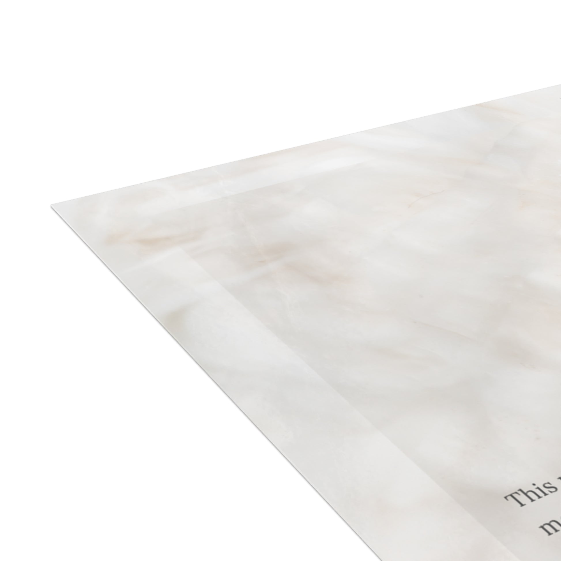 Close-up of the Tiniest Traveler baby card showing paper texture and gentle cotton-shell background—highlighting print quality and minimalist elegance.