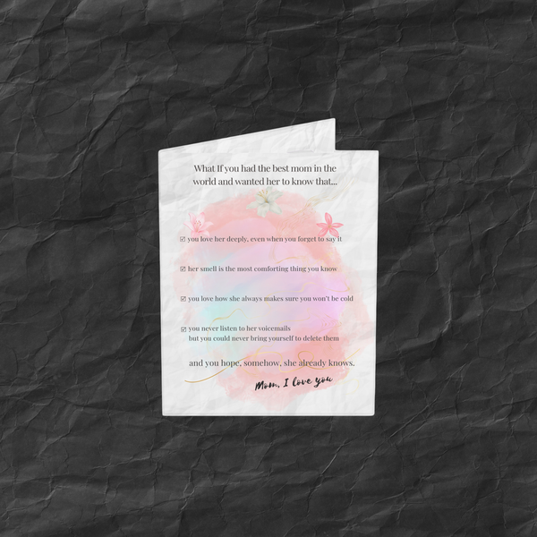 Everyday Mother Card | What-If Series