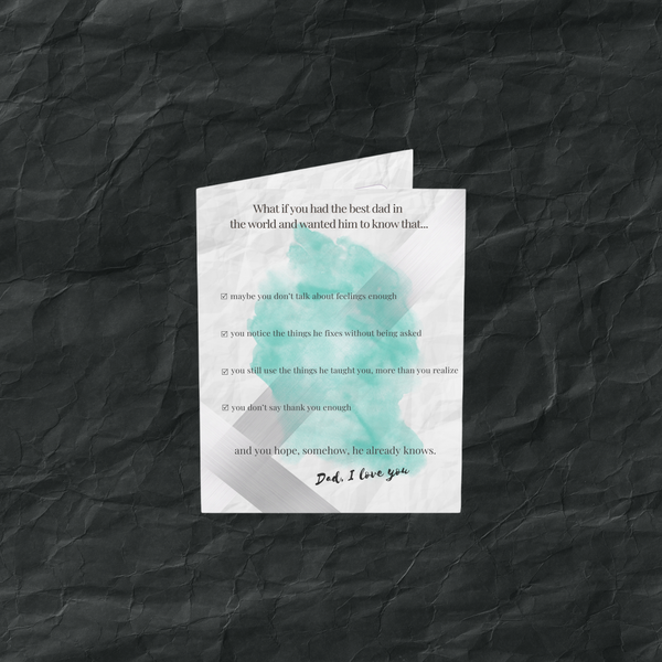 Everyday Father Card | What-If Series